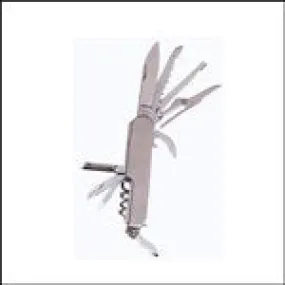 11 Function Knife- Stainless Steel