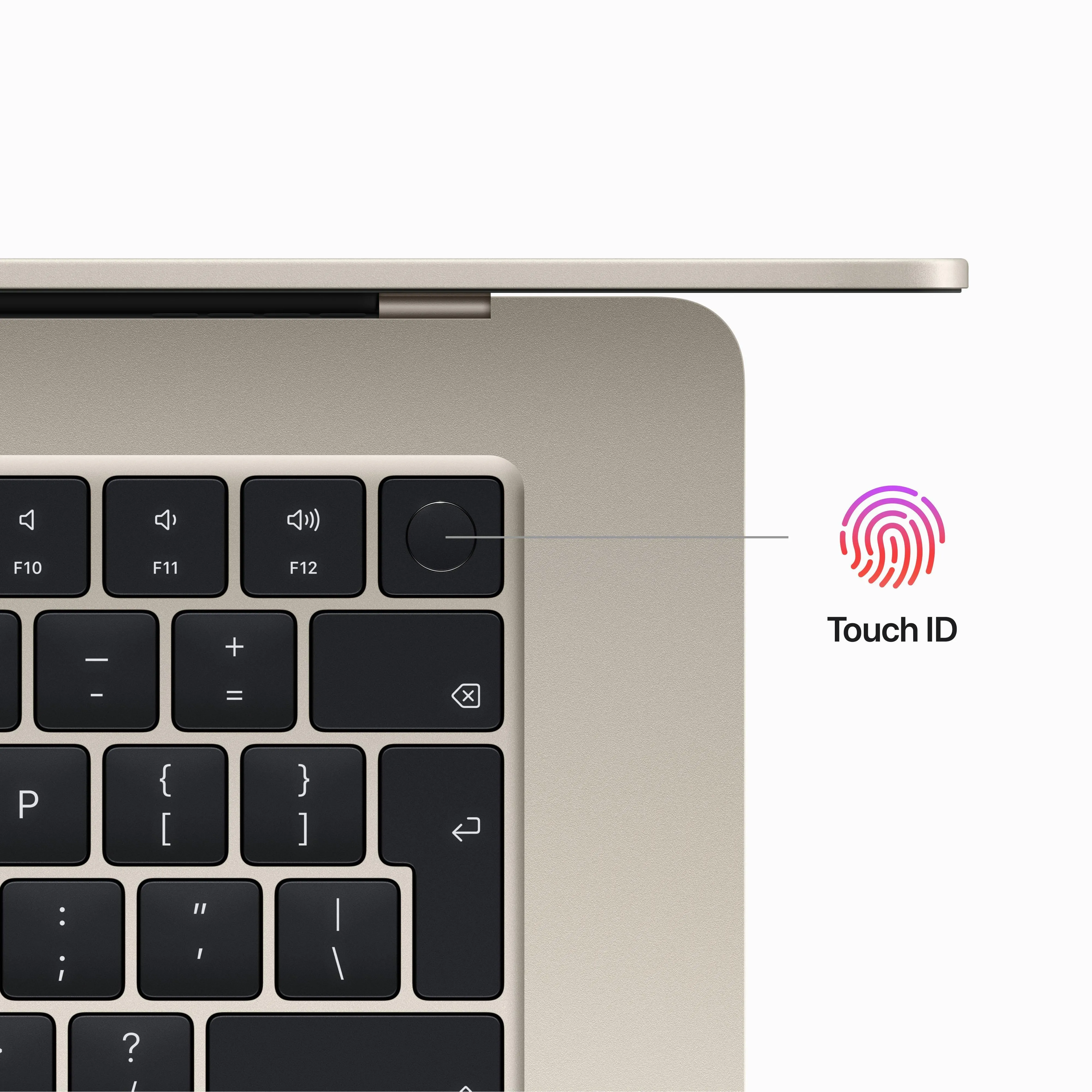 15-inch MacBook Air: Apple M2 chip with 8‑core CPU and 10‑core GPU, 256GB SSD - Starlight