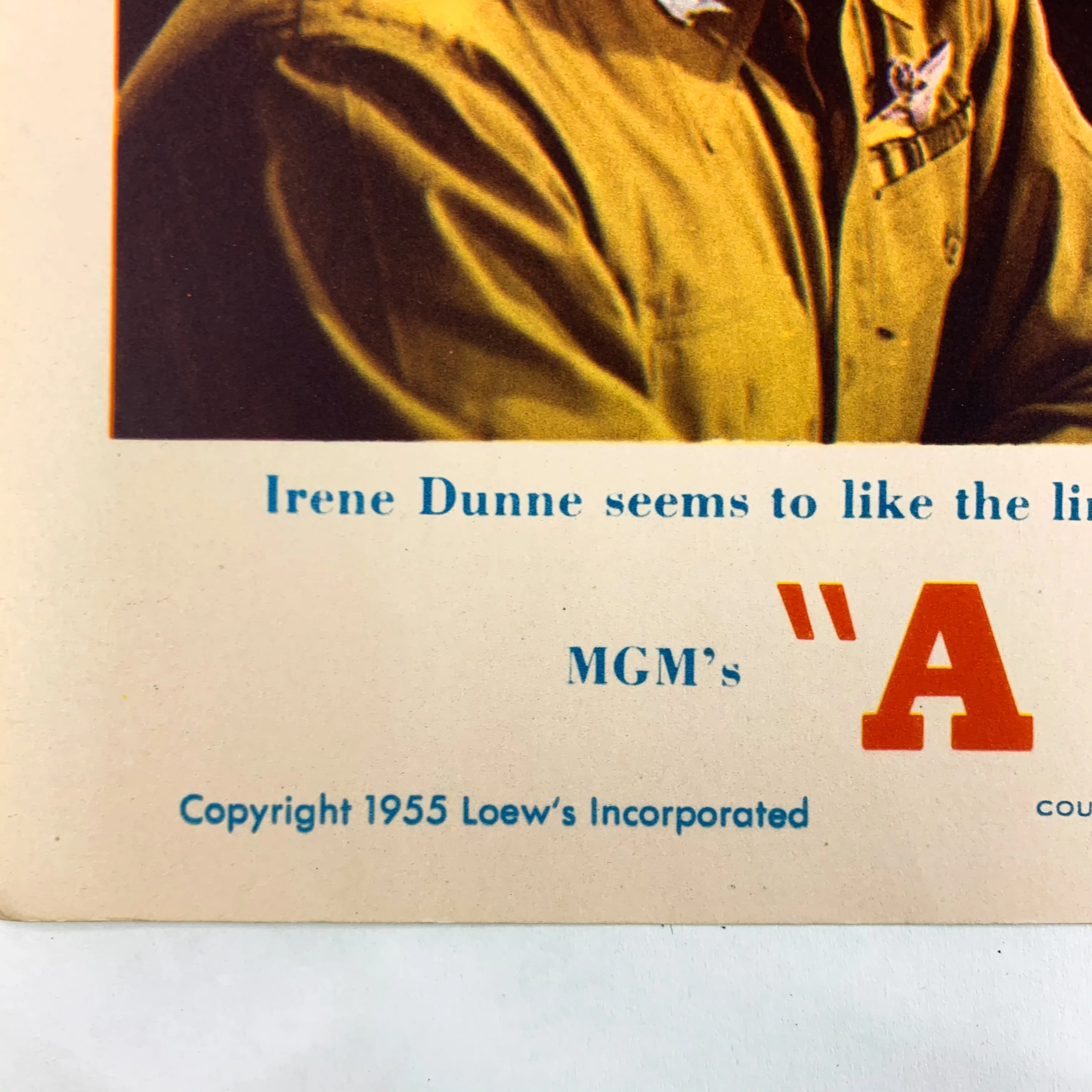 1955 A Guy Named Joe Spencer Tracy MGM Irene Dunne Lobby Card #3