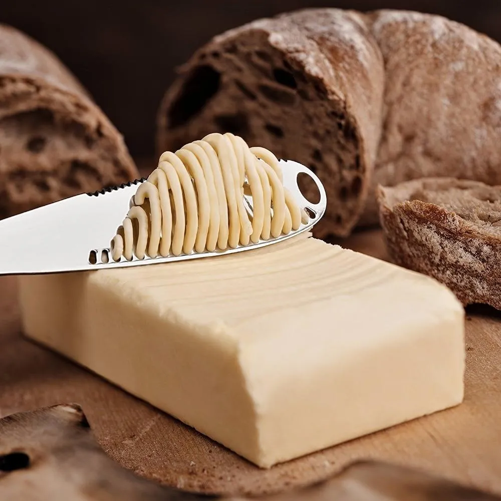 3 in 1 Stainless Steel Butter Knife