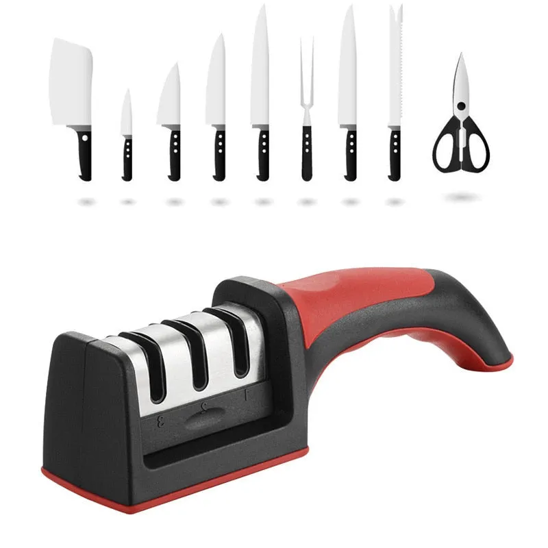 3-Stage Knife Sharpener