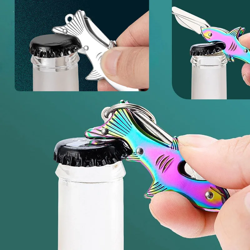 4 in 1 Folding Keychain Knife