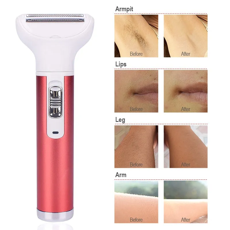 5 in 1 Rechargeable Painless Lady Epilator Shaver Set