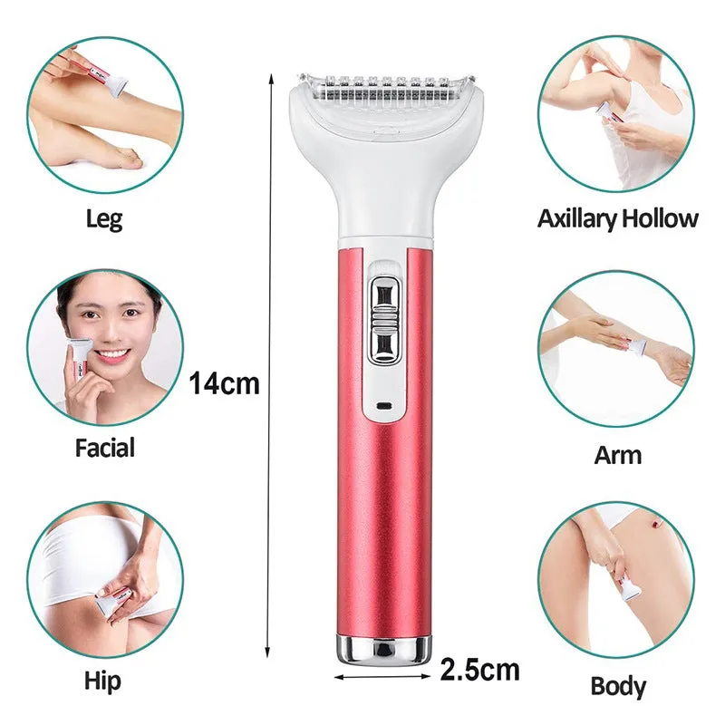 5 in 1 Rechargeable Painless Lady Epilator Shaver Set