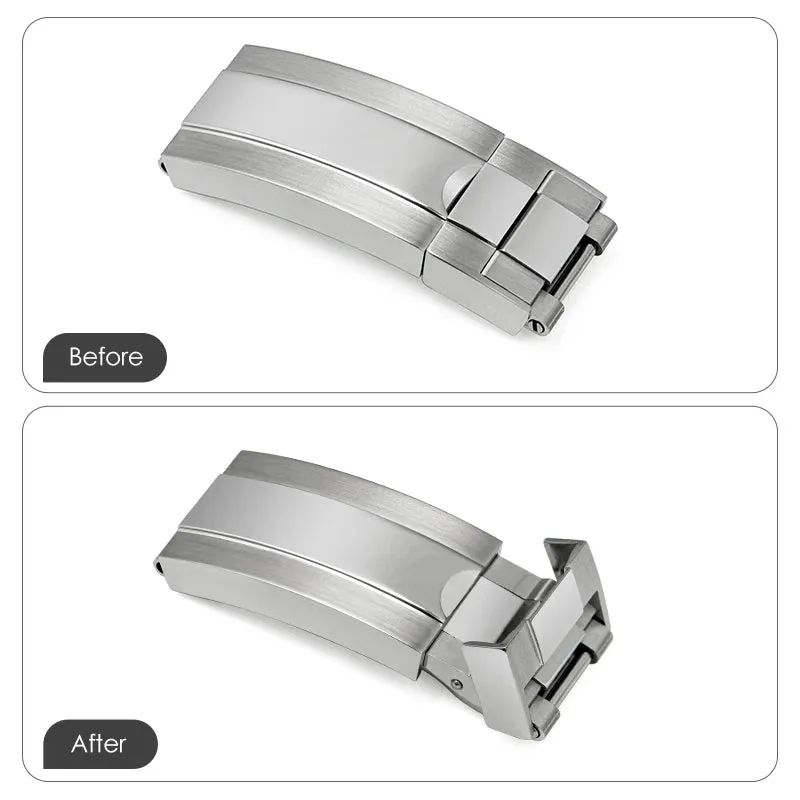 9mm*9mm Stainless steel folding buckle glide lock