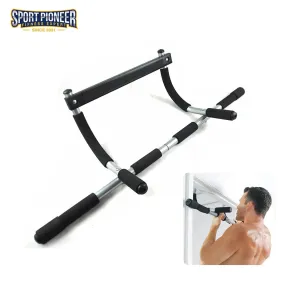 Adjustable Door Frame Chin-Up Bar for Home Fitness and Strength Training