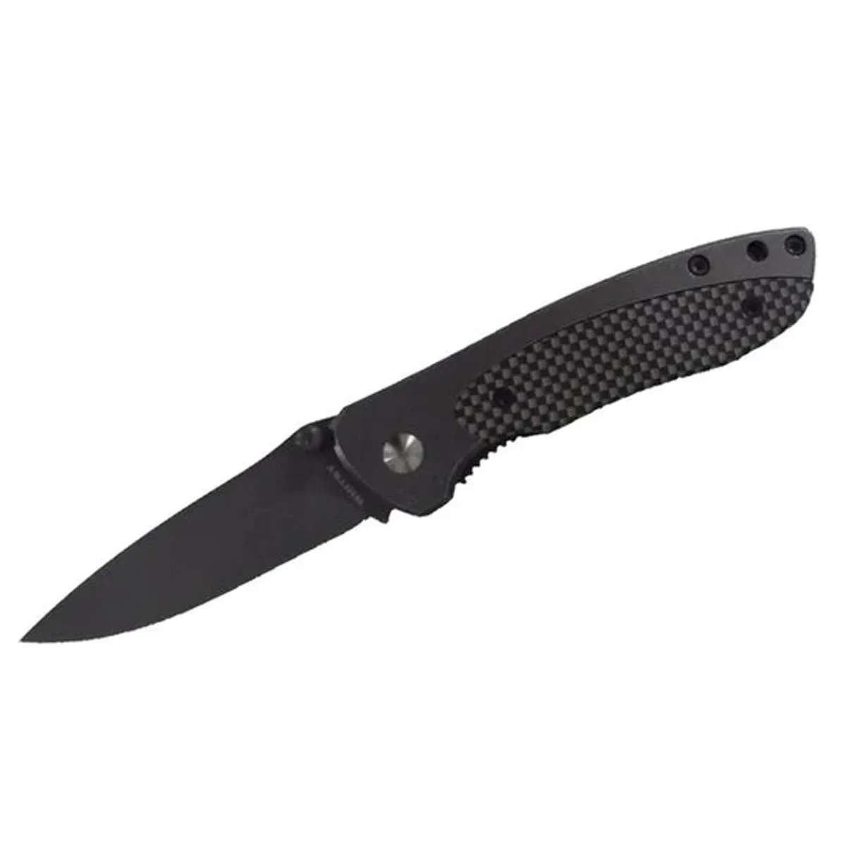 Aluminium & Carbon Fibre Effect 2.5" Lock Knife