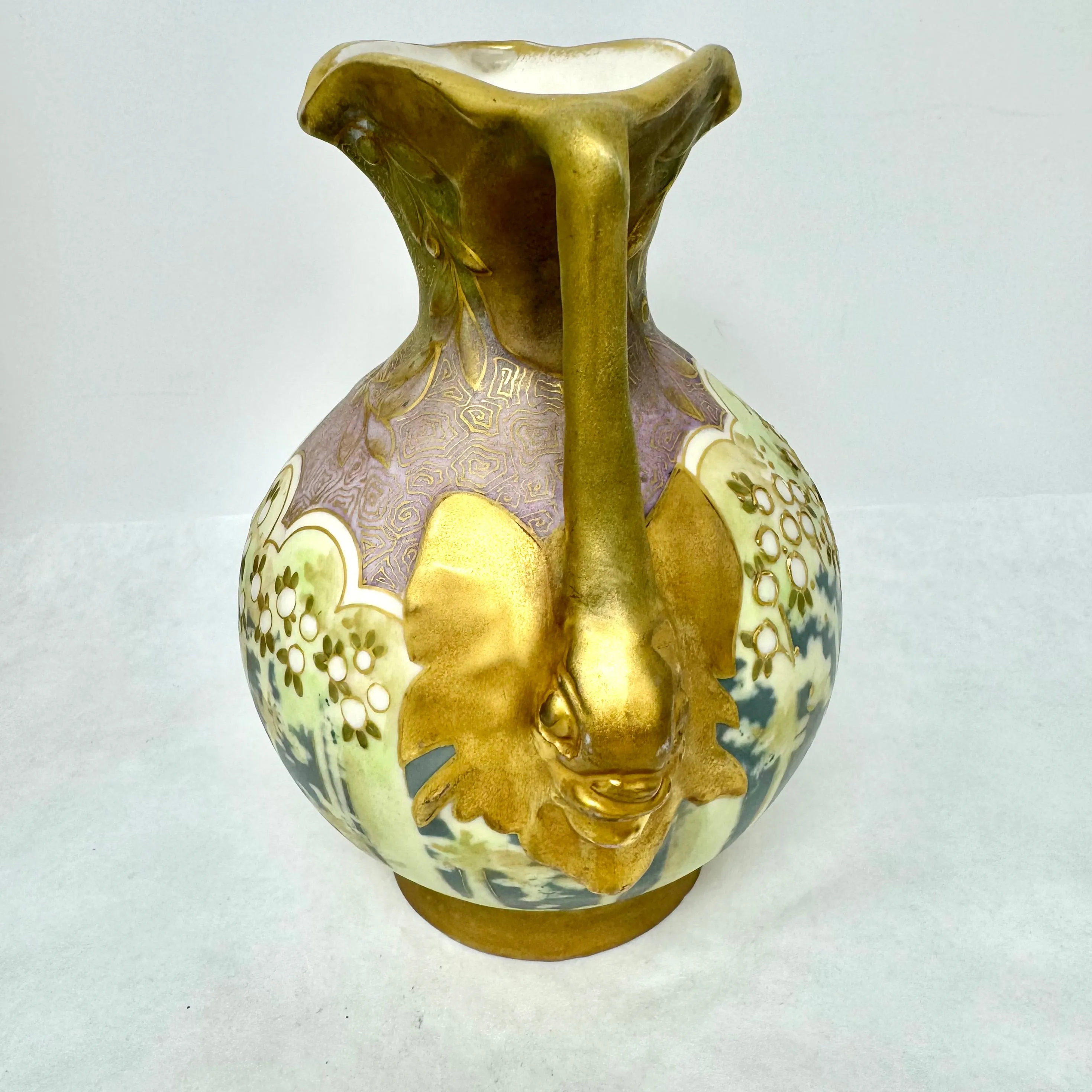 Amphora Fish Handle Vase