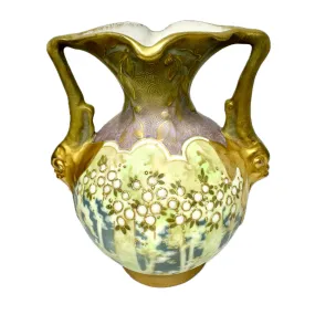 Amphora Fish Handle Vase