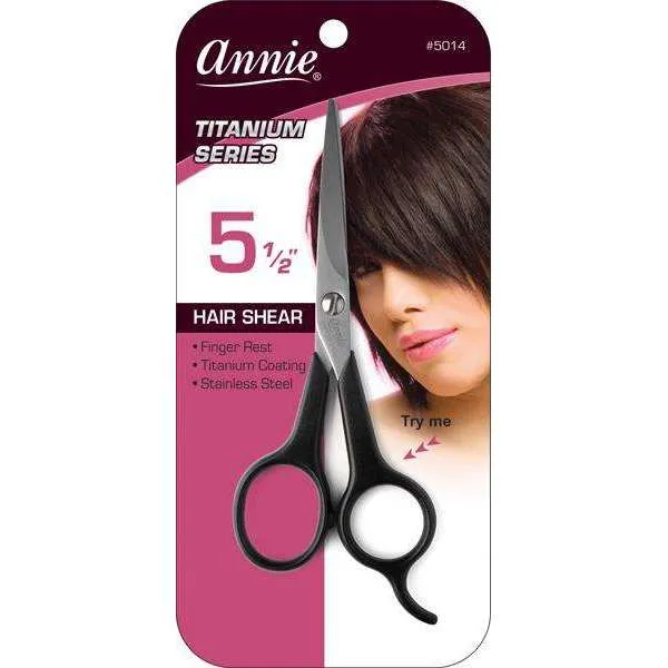 Annie 5 1/2" Titanium Hair Shear #5014