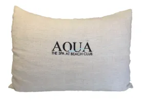 Aqua Spa at Beach Club Pillow Cover