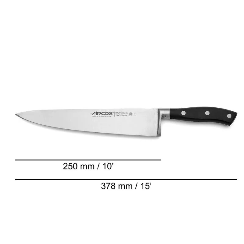 Arcos Chef's Knife 9.84 inch Riviera Range - ARCOS