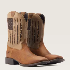 ARIAT MENS SPORT MY COUNTRY VENTTEK BRN 10044564