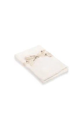 Bamboo Muslin Cloth 2pk - Cream