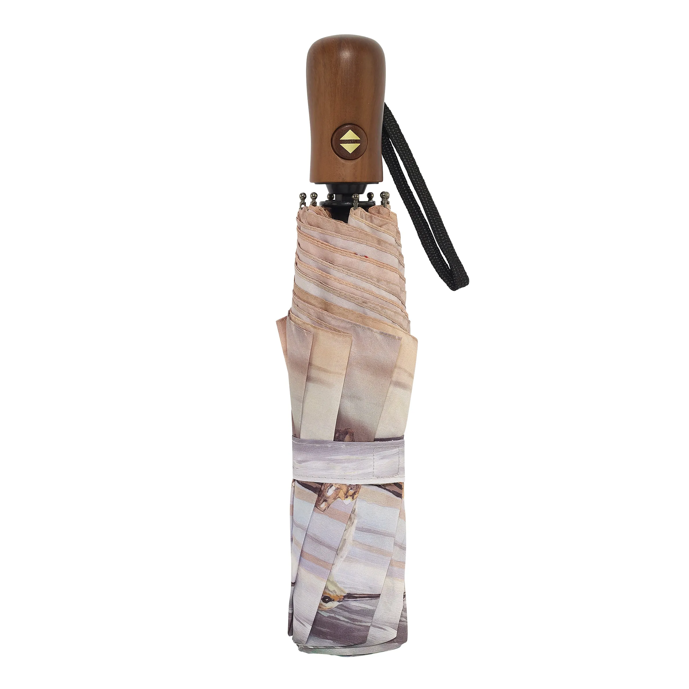 Beach Scene Folding Umbrella