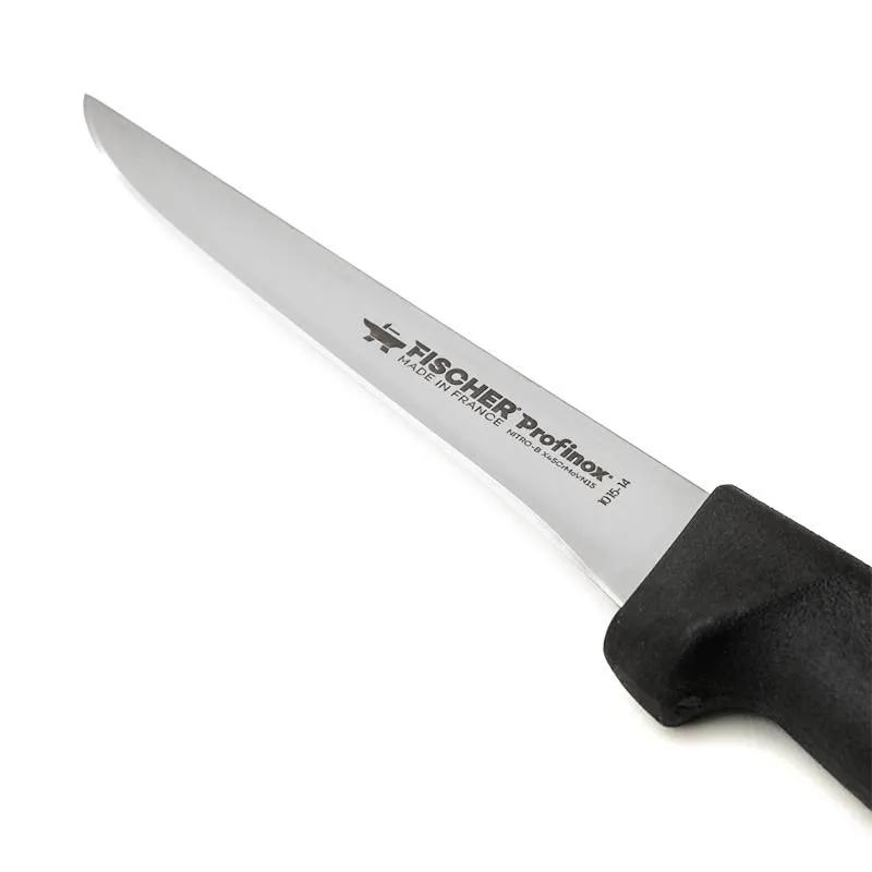 Black Curved Boning Knife 5.12 inch - FISCHER