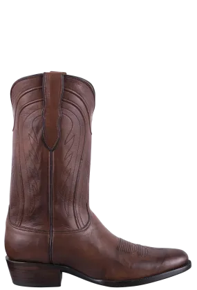 Black Jack Men's Exclusive Ranch Hand Cowboy Boots - Burnished Brown