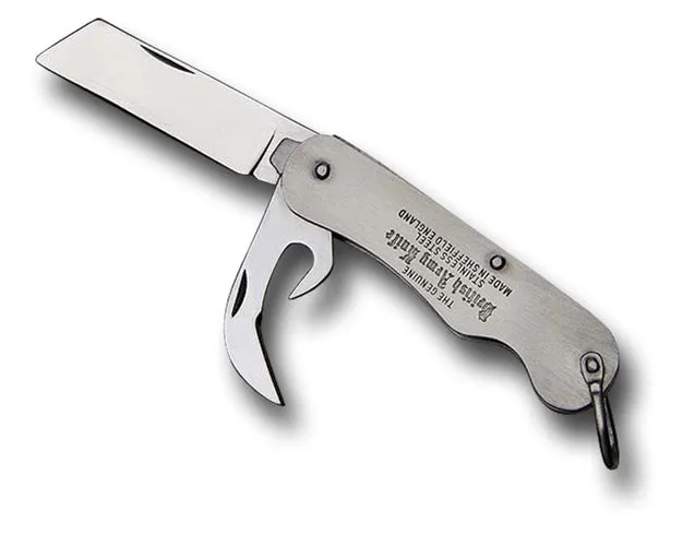 BRITISH 2-PIECE FOLDING POCKET KNIFE