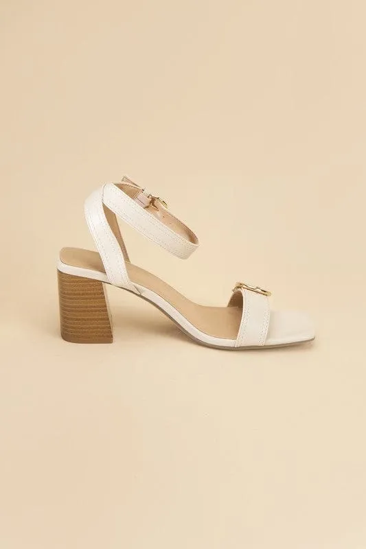 Buckle Sandal Heels***Online Only***