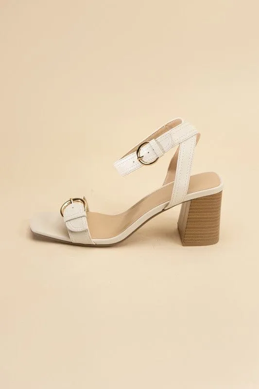 Buckle Sandal Heels***Online Only***