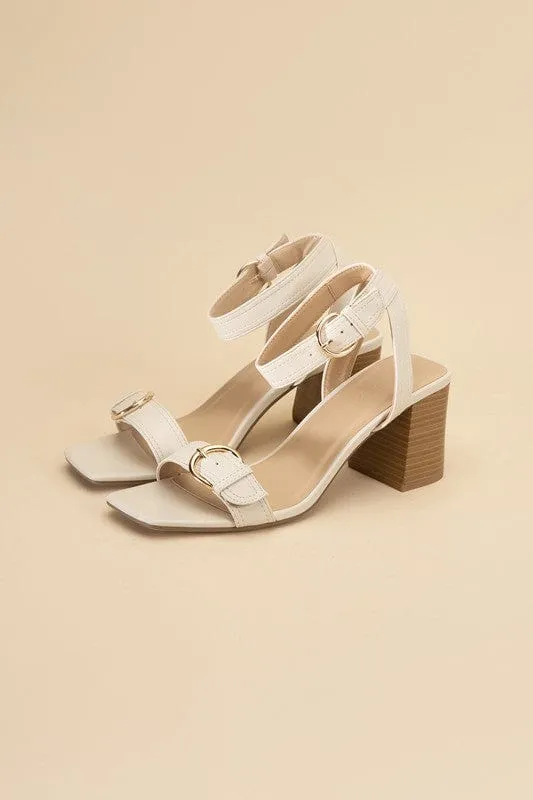 Buckle Sandal Heels***Online Only***