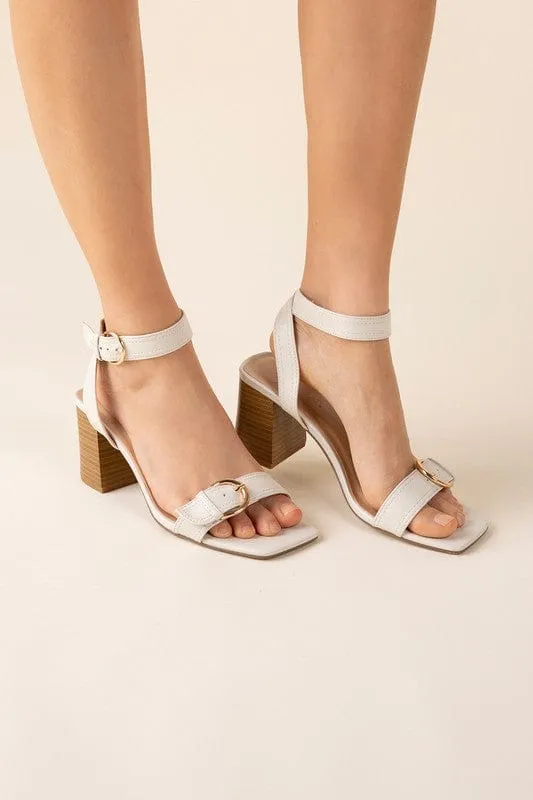 Buckle Sandal Heels***Online Only***