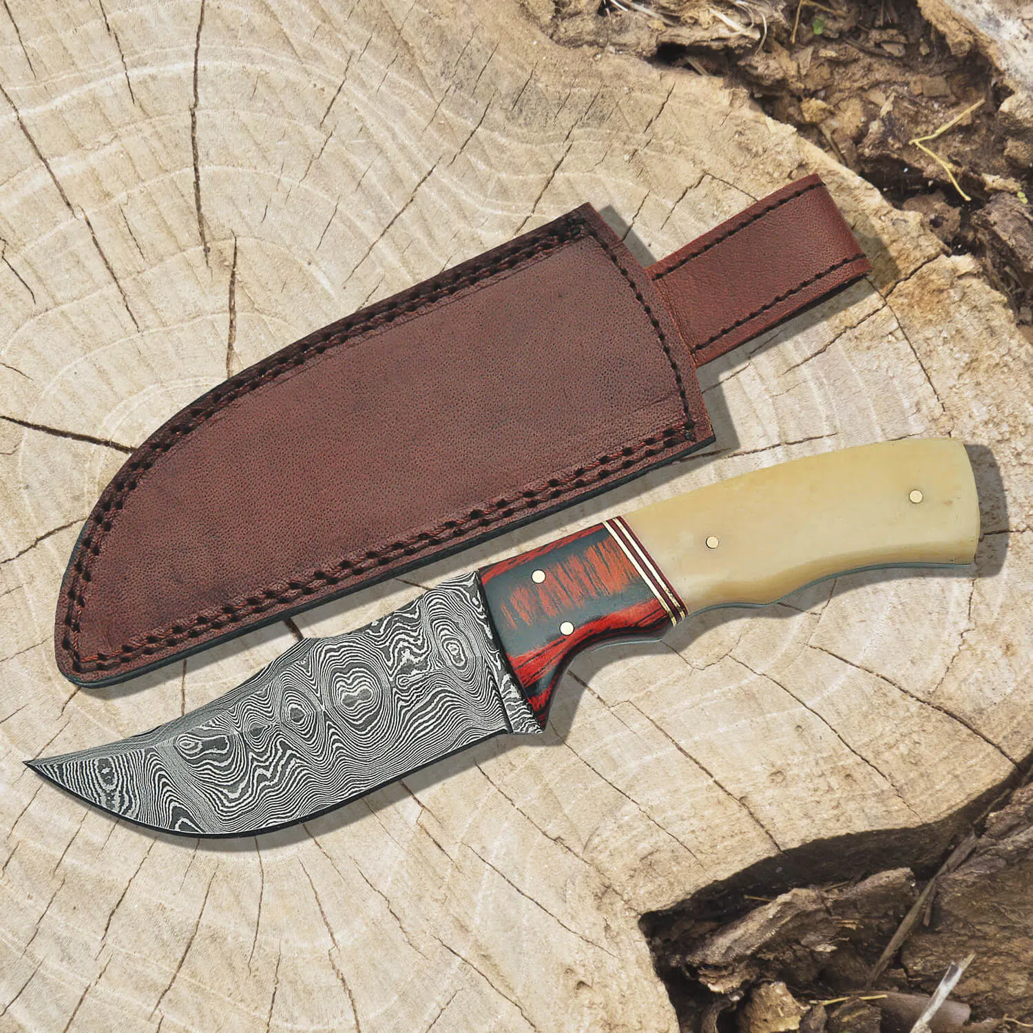 Buffalo Bone Skinner Knife