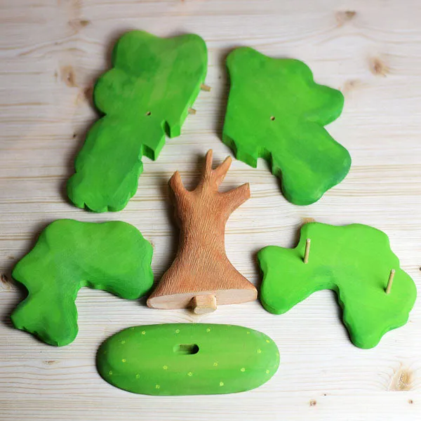 Bumbu Toys Large Oak - Green