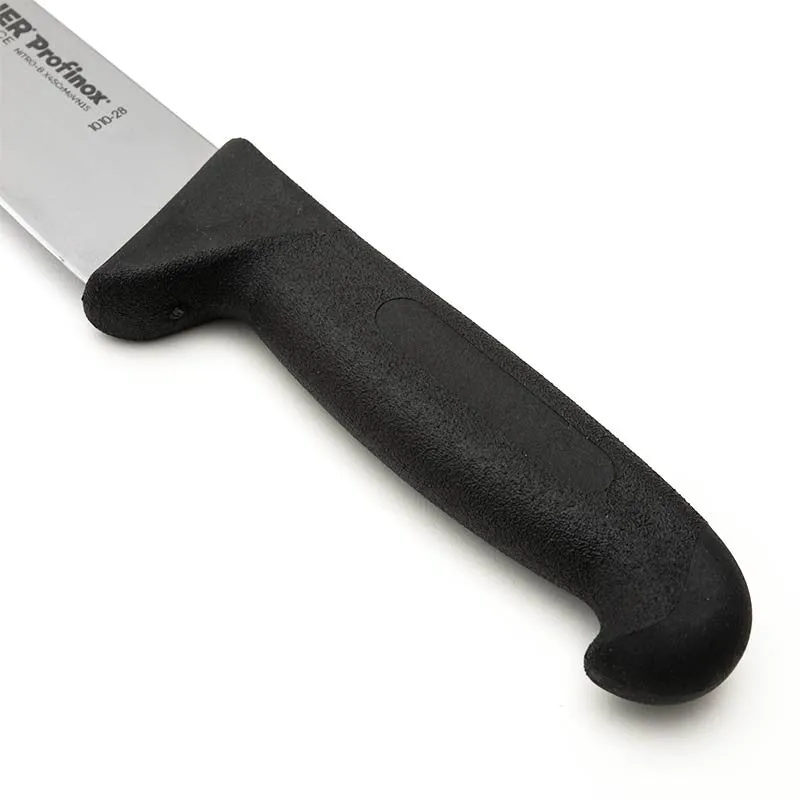 Butcher Knife 11.02 inch with Black Handle - FISCHER