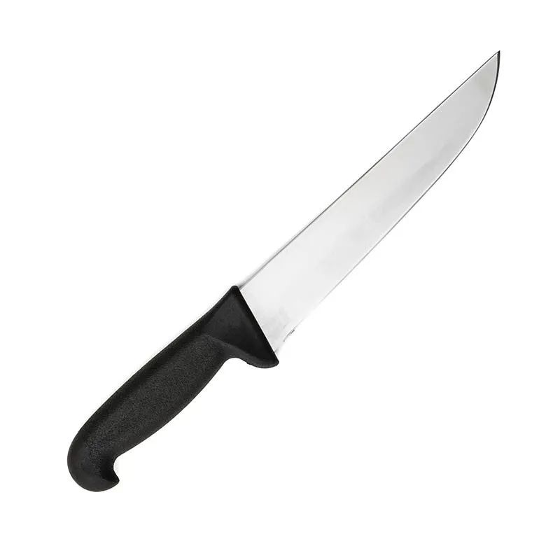 Butcher Knife 9.06 inch with Black Handle - FISCHER