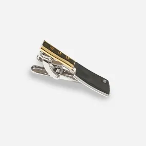 Butcher's Knife Silver Tie Bar