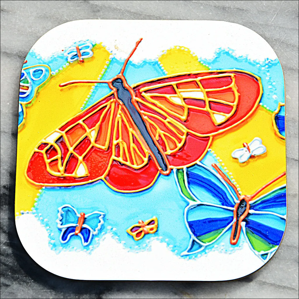 Butterfly Mug & / OR Drinks Coaster