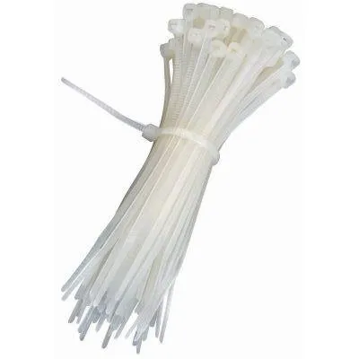 Cable Ties, Nylon, Black or White (Various Sizes)