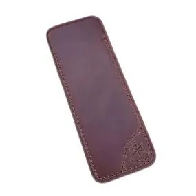 Cigar Knife Tan Leather Case