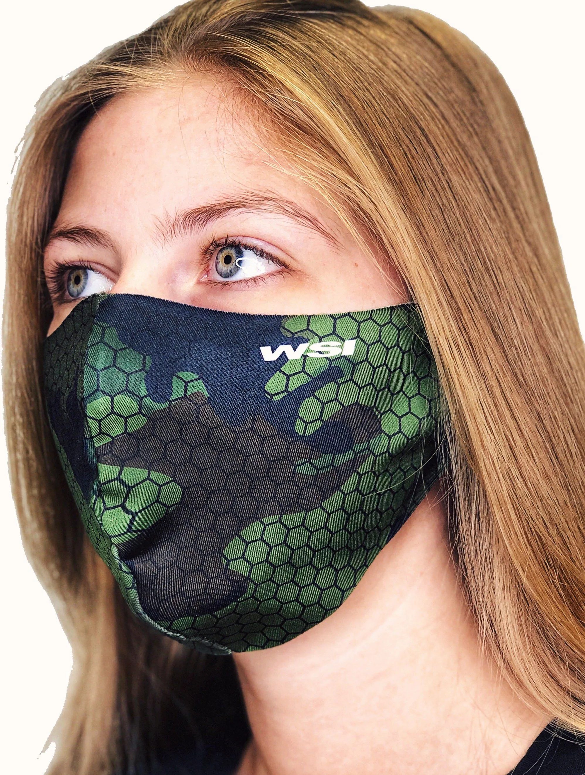 Contoured Protective Mask - Hexacamo