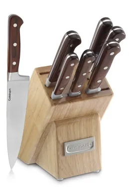 Cuisinart 8-Piece Pakka Wood Block Set