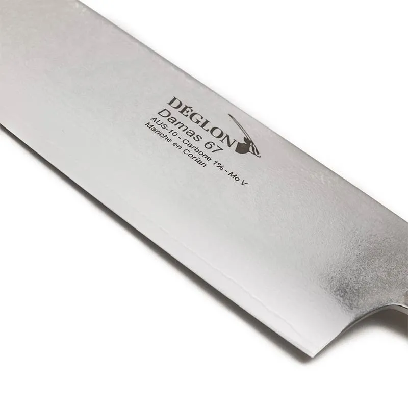 Damascus Chef's Knife 9.84 inch - Deglon