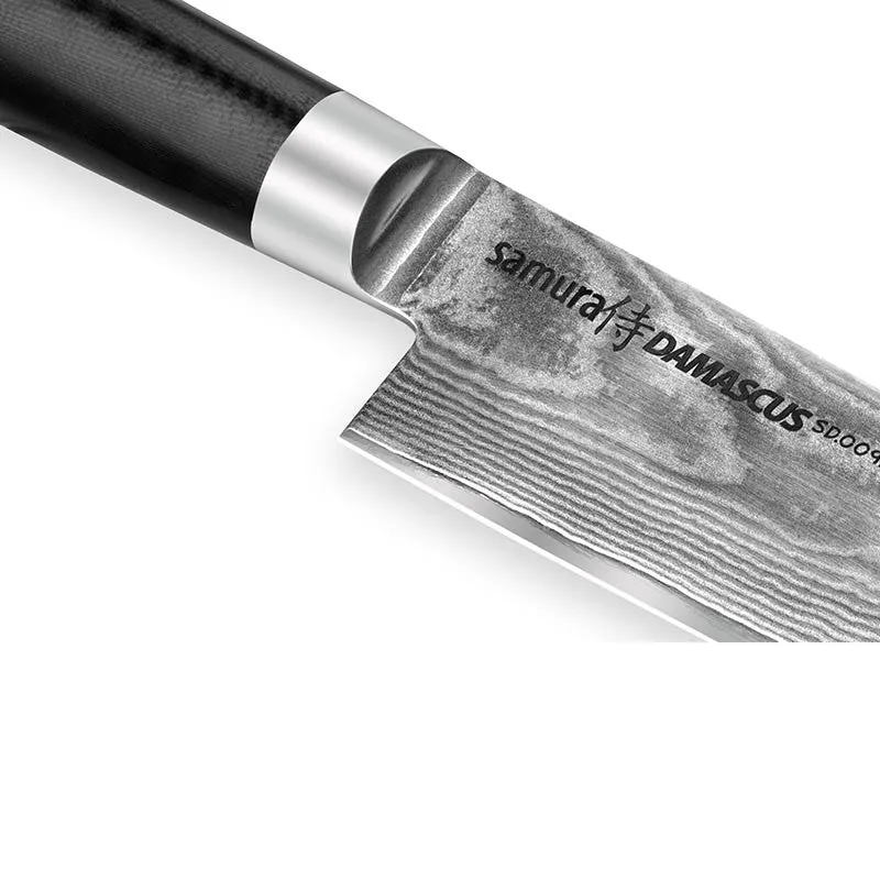 Damascus Santoku Knife 5.71 inch - SAMURA