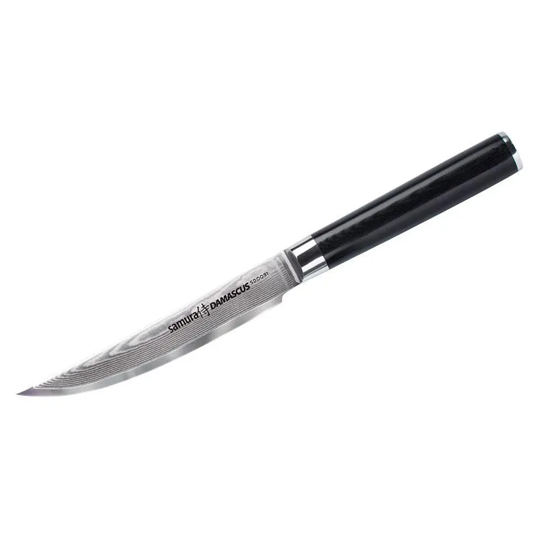 Damascus Steak Knife 4.72 inch - SAMURA