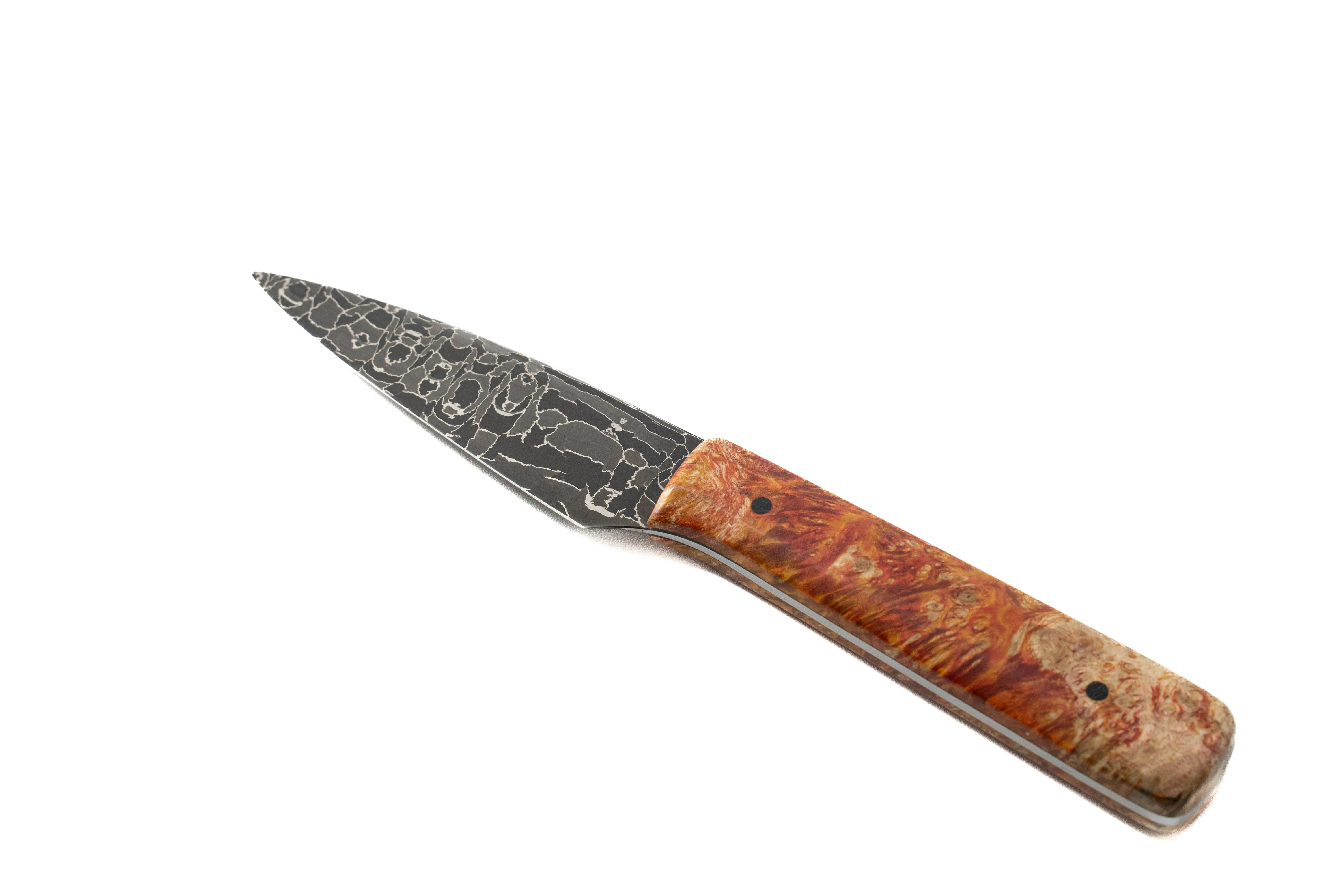 DELBERT EALY KNIVES T-Rex Pattern Paring Knife- 80mm