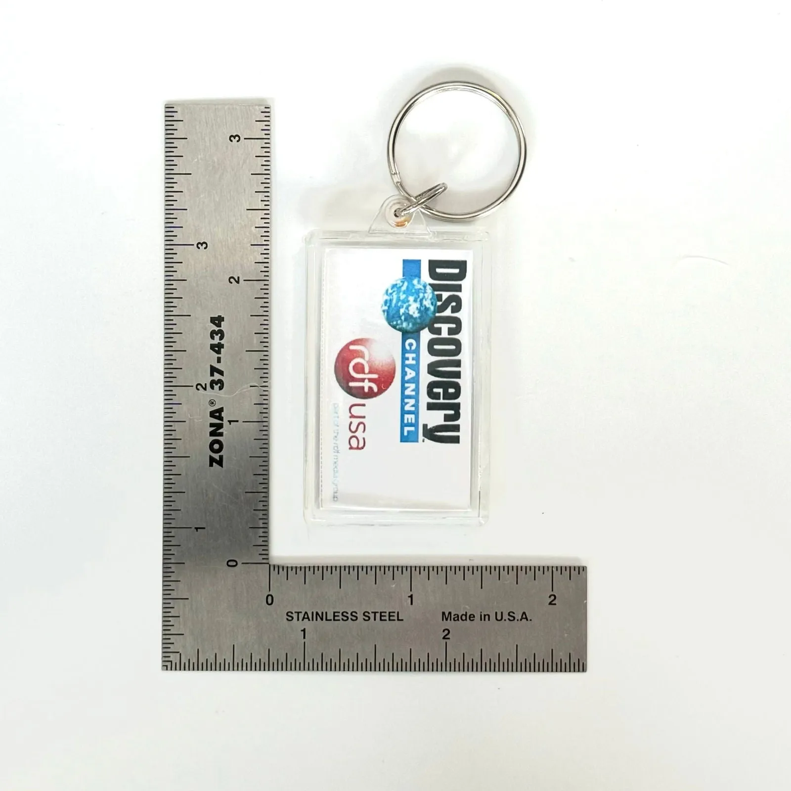 Discovery Channel | ‘The Detonators’ Keychain Key Ring Acrylic | Color: Clear | Pre-Owned