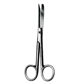 Dissecting Scissors - Curved, Sharp/Blunt