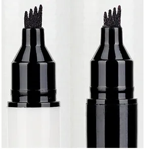 Double-headed Black Rod White Rod Eyebrow Pencil