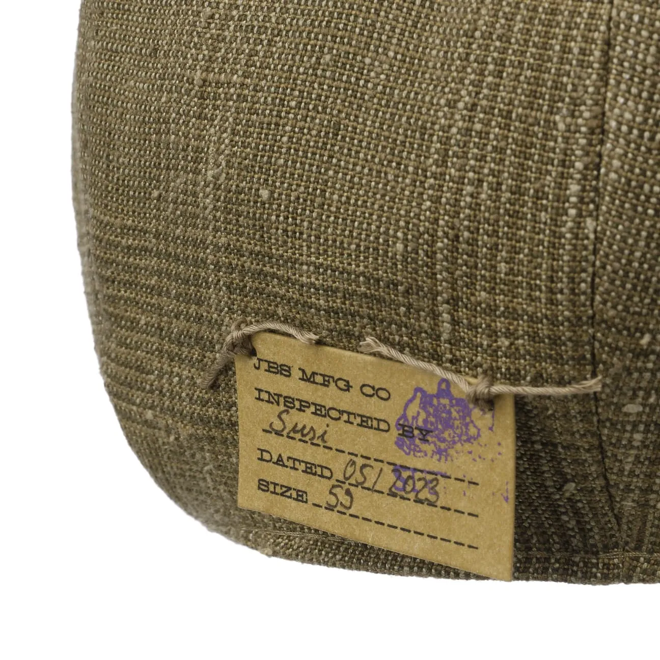 Eight Panel Tweed Cap by Stetson