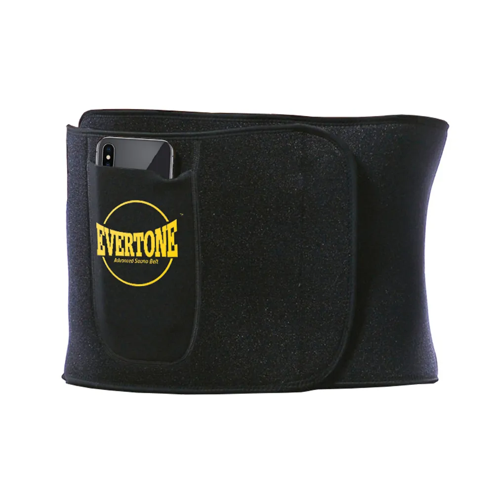 Evertone™ Waist Trimmer Advanced Sauna Belt - 3 Heat Conductive Layers - Graphene, Sauna and Neoprene