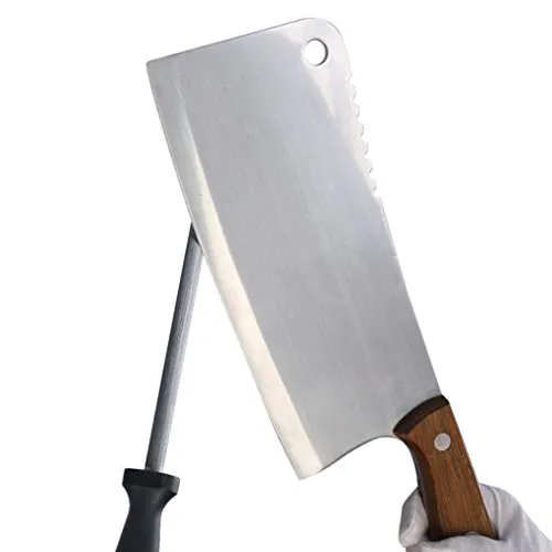 eZthings Heavy Duty Professional Cutting Cleavers - Stain-Corrosion Resistant for Commercial Cookware Restaurant Knives