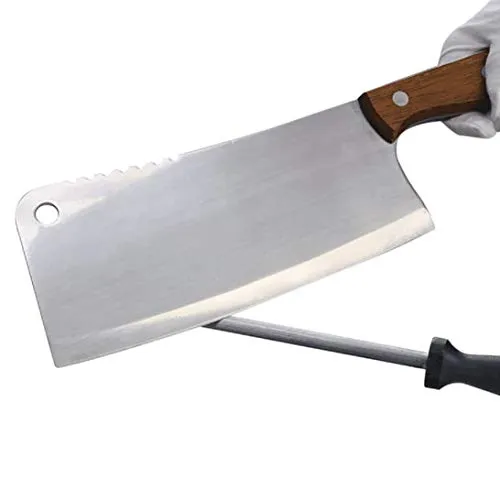 eZthings Heavy Duty Professional Cutting Cleavers - Stain-Corrosion Resistant for Commercial Cookware Restaurant Knives