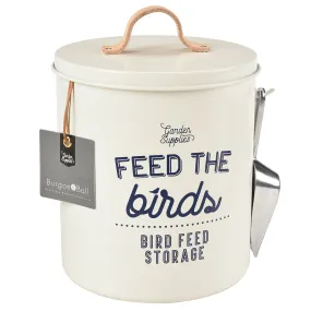 'Feed the Birds' Bird Food Tin - Stone