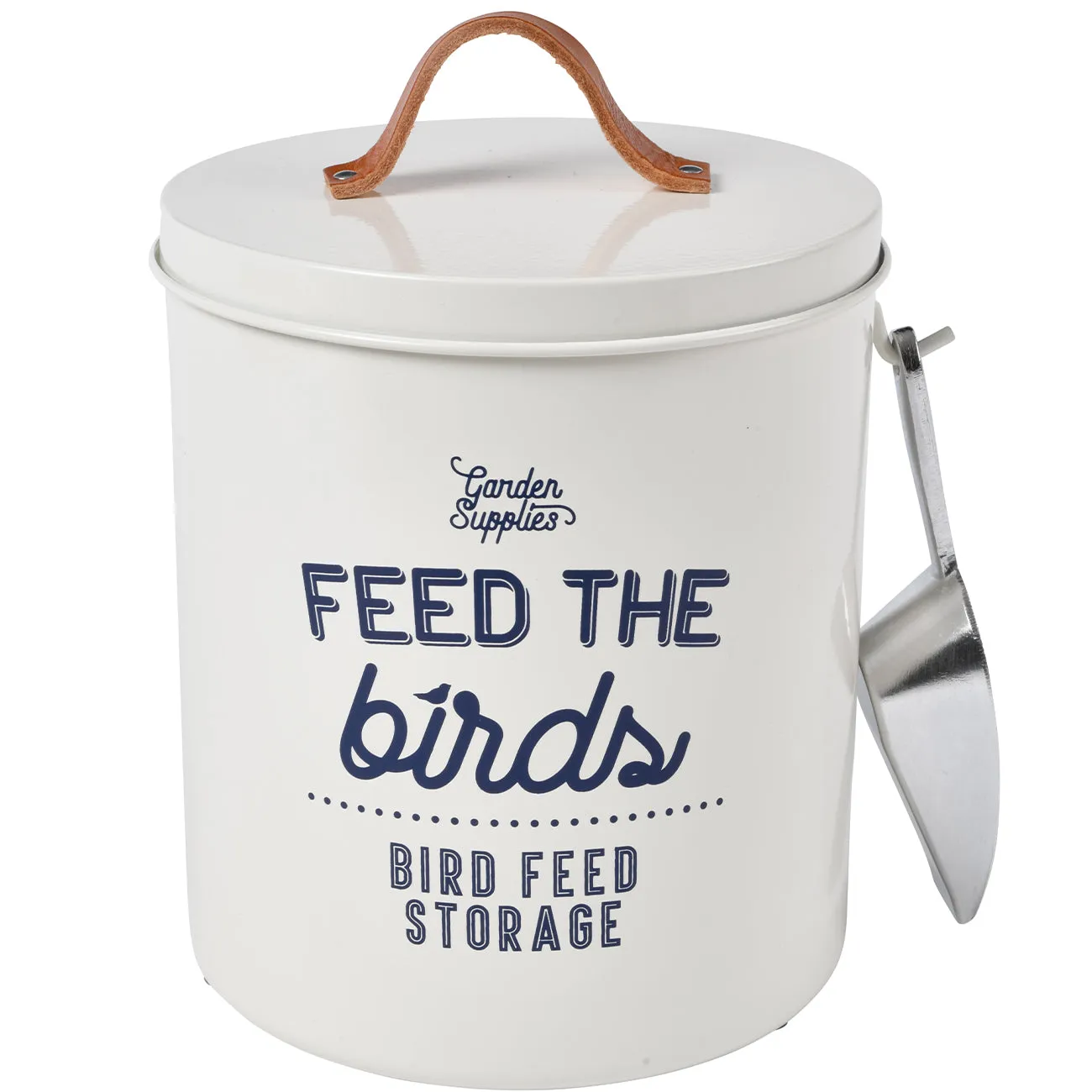 'Feed the Birds' Bird Food Tin - Stone