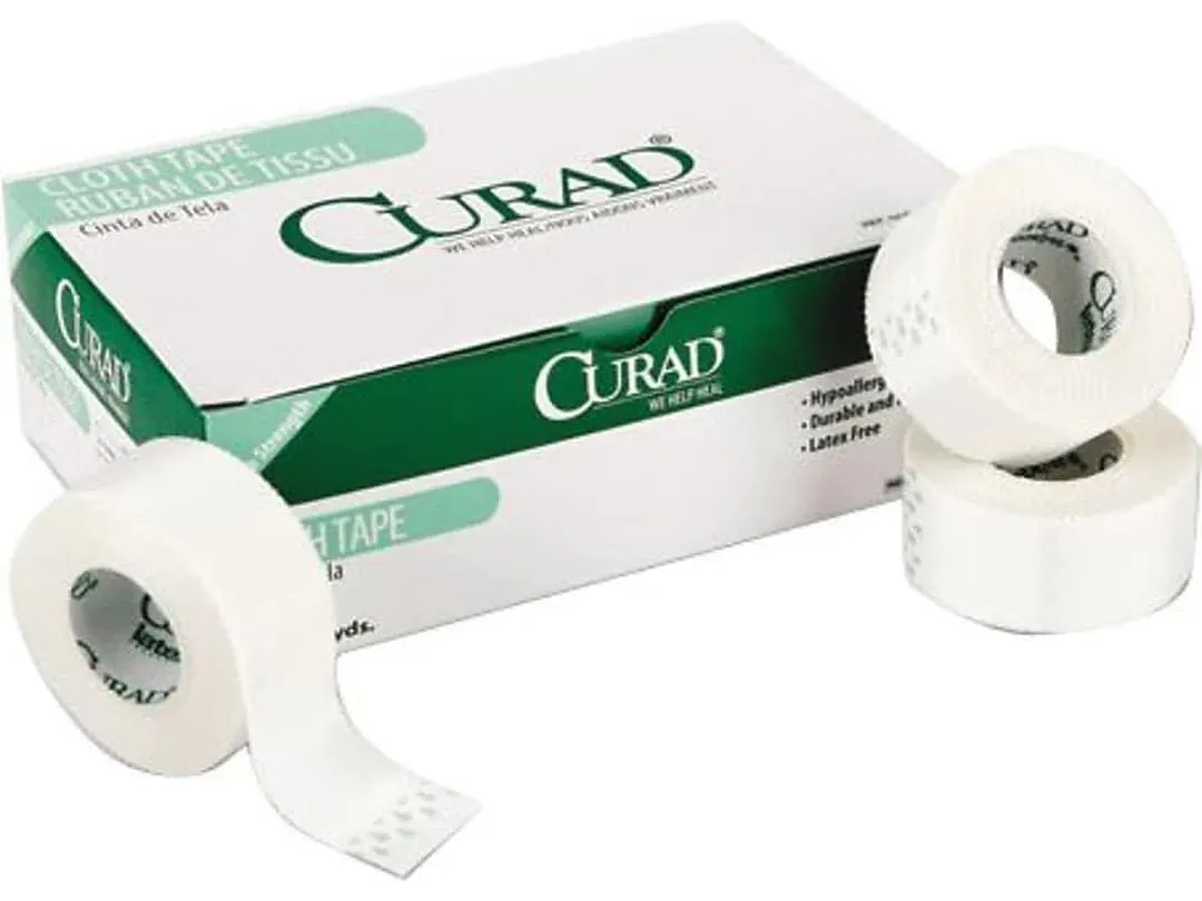 First Aid Cloth Silk Adhesive Tape CURAD 6/BOX C236539